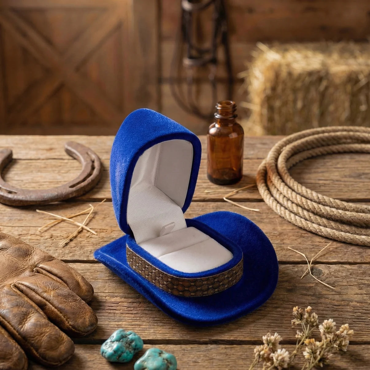 Cowboy Hat Box