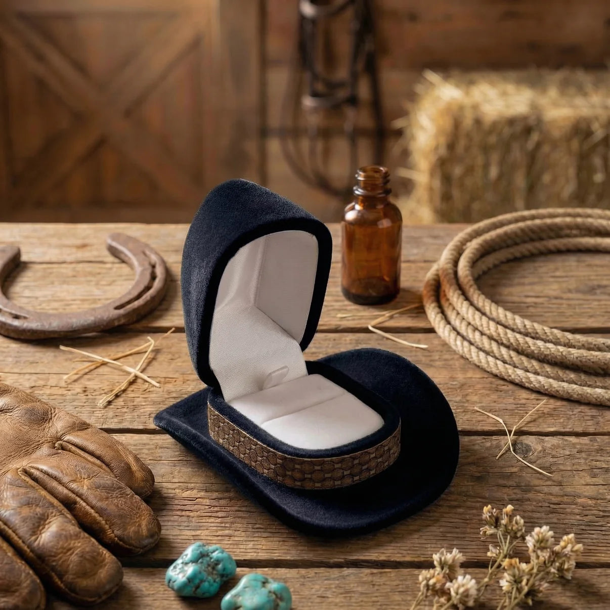 Cowboy Hat Box